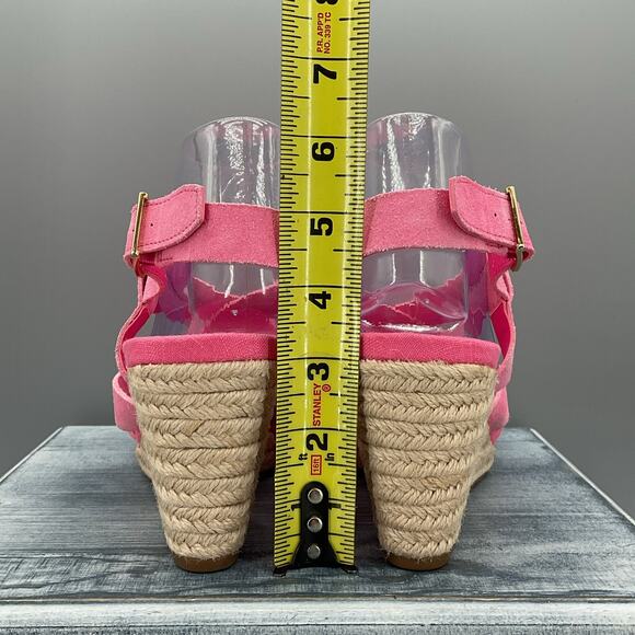 NEW Cole Haan Women’s Crystal Wedge Sandals Pink Size 9.5B - Picture 4 of 10